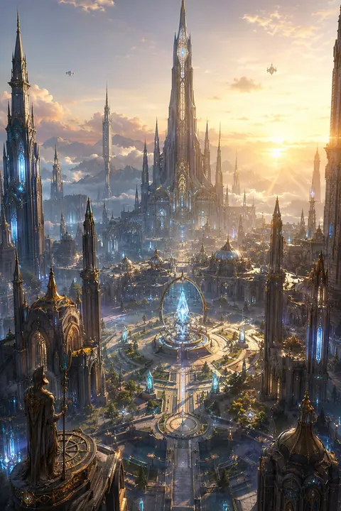 High City Dawn wallpaper thumbnail.
